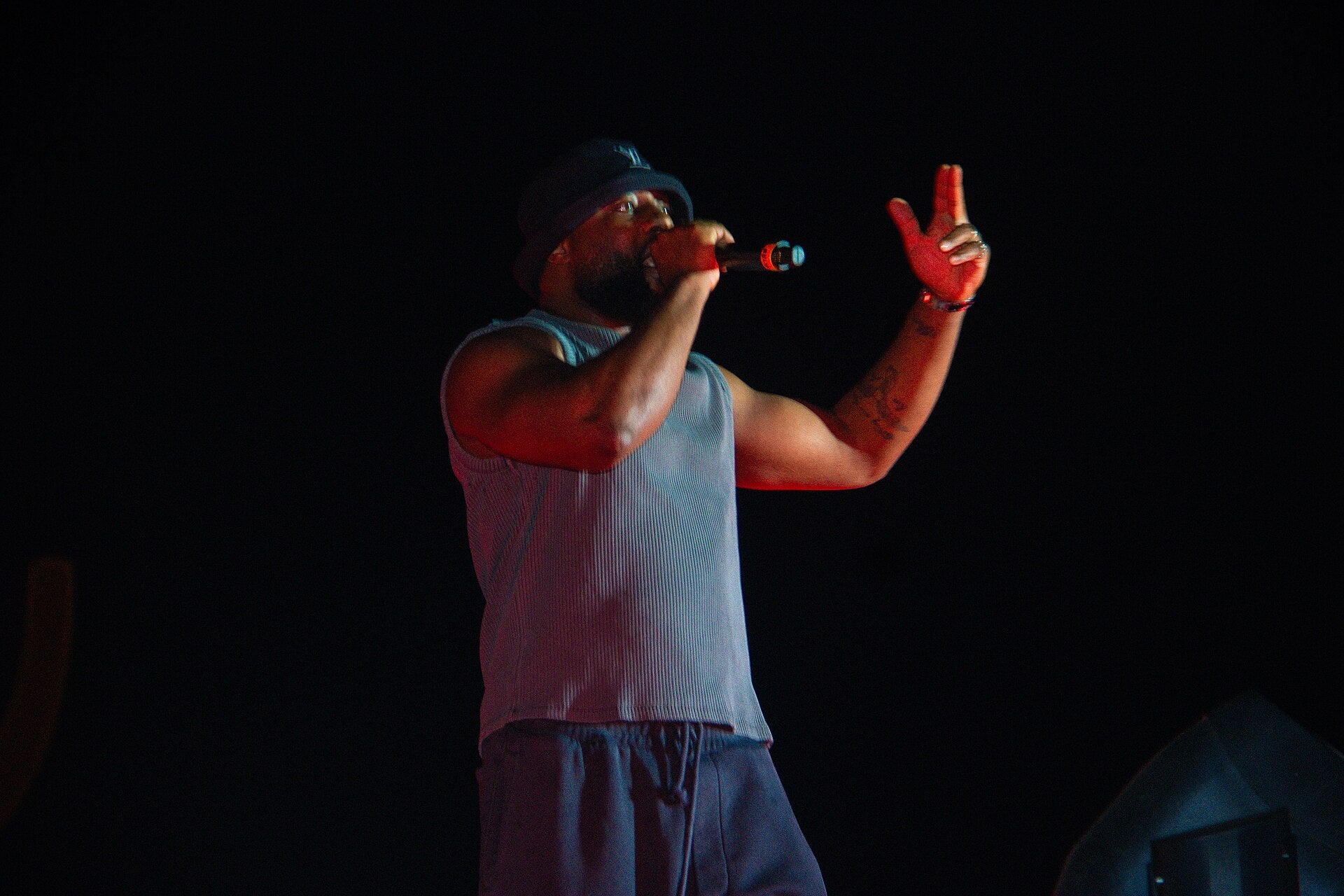 Gradur sur scène à Cotonou, Bénin